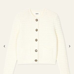 Ba&sh Women's Ivory Cardigan